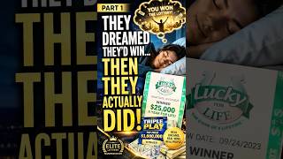 They Dreamed They’d Win the Lottery… Then It Actually Happened (Part 1) #lottery #dream
