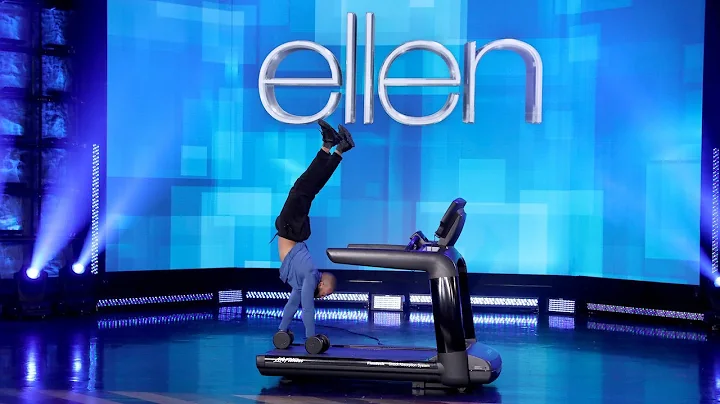 Ellen Welcomes Back Impressively Strong Athlete