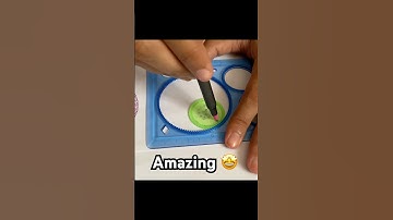 How does this pattern resemble ? | Small Ruler, Big Magic | Big Wisdom |#shorts #2024 #spirograph