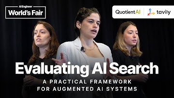 Evaluating AI Search: A Practical Framework for Augmented AI Systems — Quotient AI + Tavily