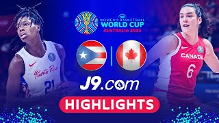 Puerto Rico 🇵🇷 - Canada 🇨🇦 | Game Highlights