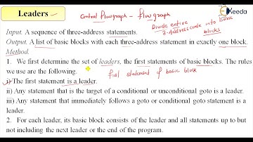 Exploring the Leaders in Compiler Design | Intermediate Code Generation