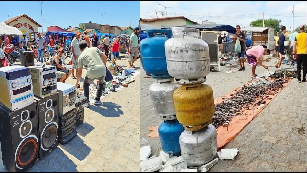 A MAIOR FEIRA DO ROLO NO NORDESTE BRASILEIRO COM RELÍQUEAS INCRIVEIS.