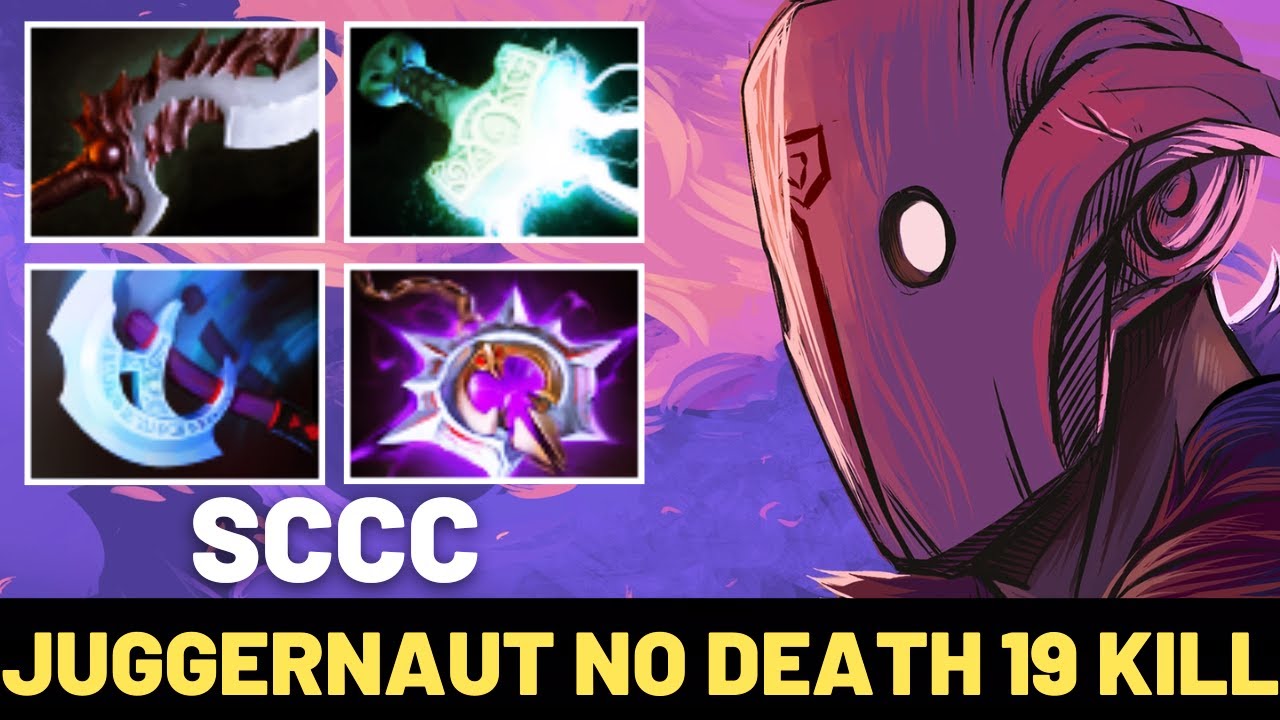 SCCC Juggernaut No Death 19 Kıll 7.31 Dota 2