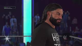 Elias vs Roman Reigns - WWE 2k22 (Xbox One X)