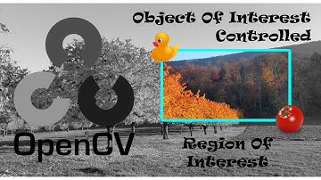 OpenCV Object Of Interest Controlled Region Of Interest