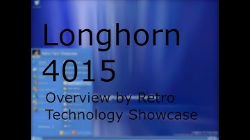 Windows Longhorn Build 4015 - Ahead of it