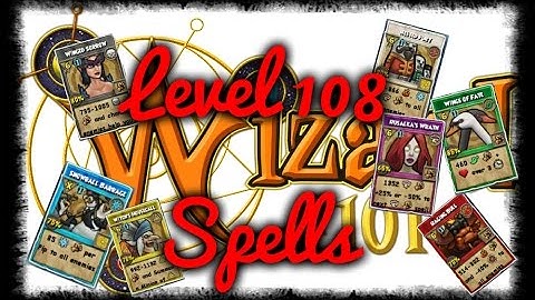 Wizard101- All Level 108 Shadow Enchant Spells