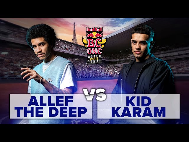 B-Boy Kid Karam vs. B-Boy Allef The Deep | Top 16 | Red Bull BC One 2023 World Final Paris class=