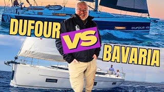 Boat Tour Dufour 470 vs Bavaria C45  Vancouver boat show 2024 | Ep5