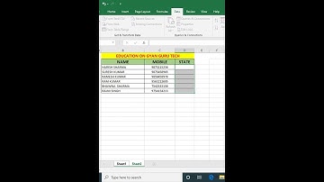 How to set data validation in excel #shorts #short