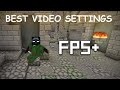 The best mods and settings for fps in hypixel skyblock read description