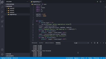 AI Python - PageRank