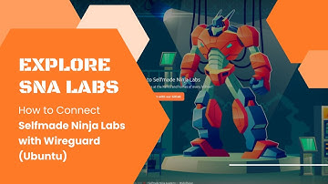 How to Connect  Selfmade Ninja Labs with Wireguard client(Ubuntu)