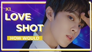 How Would - X1 Sing LOVE SHOT - EXO (Line Distribution) PRODUCE X 101