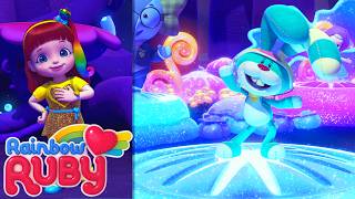 Magical Dance in the Glowing Forest! | Rainbow Ruby - WildBrain | Full Episodes for Kids