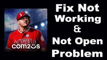How To Fix MLB 9 innings 22 App Not Working | MLB 9 innings 22 Not Open Problem | PSA 24