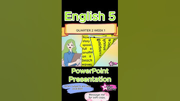 English 5 Quarter 2 Week 1 MATATAG Curriculum PowerPoint Presentation