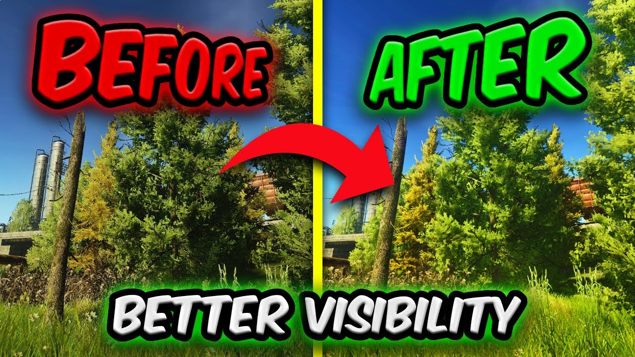 These Settings Will Help You See Better (Tarkov 13.5) YouTube