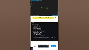 Create Animated Modern Button using HTML CSS #coding #webdevelopment