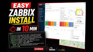 How to Install Zabbix 7.4 on Debian 13