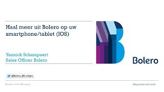 Haal meer uit Bolero op uw smartphone screenshot 3