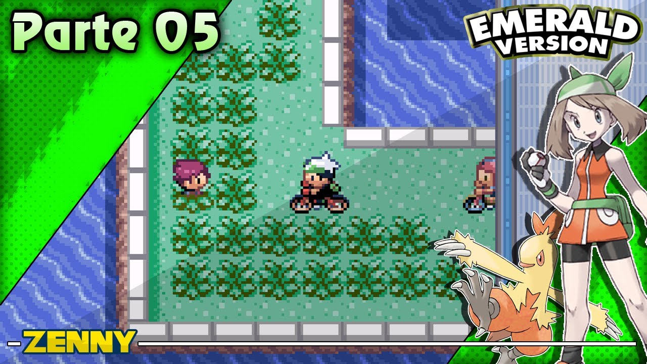 Pokemon Emerald (Detonado - Parte 9) - Ginásio dos Elétricos e Rock Smash 