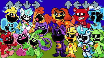 FNF new Smiling Critters Vs Smiling Critters x Chasing | Playtime Chapter 3 - Friday Night Funkin