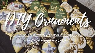 Handmade Christmas Ornaments | Creating Vintage-Inspired Ornaments | DIY Christmas