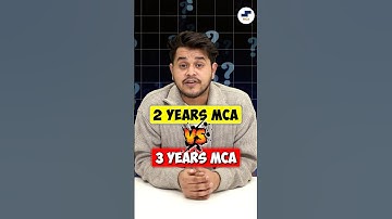 💥2 Years MCA vs 3 Years MCA Course🤔 Which is Best in 2025? MCA Colleges💥 #shorts #mca #mcacourse