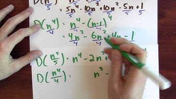 What is the sum of n^4 for n = 1 to n = k? - Week 12 - Lecture 10 - Mooculus