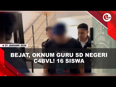 OKNUM GURU SD C*BVL! 16 SISWA DI SEKOLAH, DIDUGA PENYUKA S3S4M4 JENIS | U-NEWS