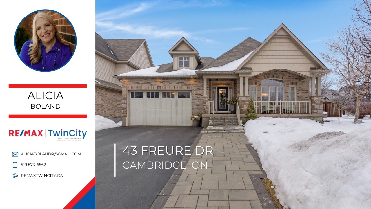 Cambridge Real Estate | 43 Freure Dr | Alicia Boland