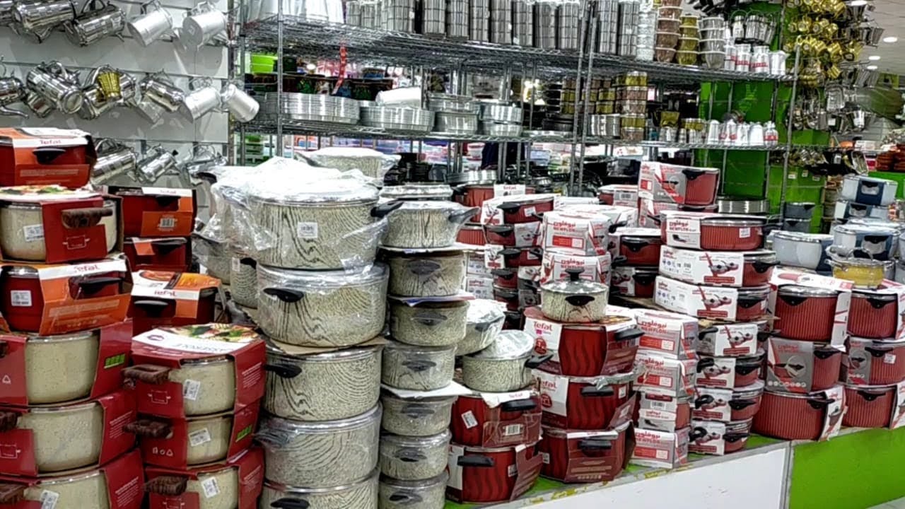 جولة في تخفيضات العائلة في الرياض ع اواني منزليه فخمه وادوات مطبخ حلل جرانيت/حاجات البيت بسعر رخيص🤩