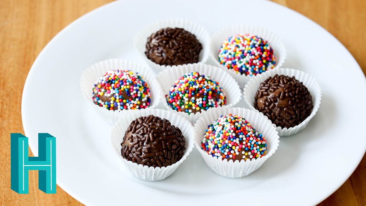 How to Make Brigadeiro! Brazilian Candy Recipe | Hilah Cooking