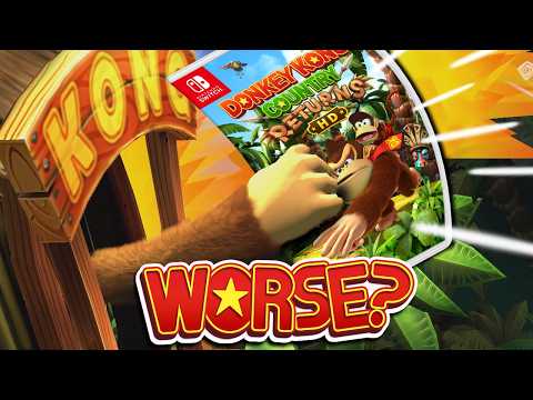 The Many Missing Graphical FX in Donkey Kong Country Returns HD