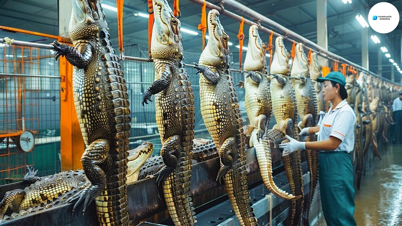 Processing Alligators Cómo Los Cazadores Ganan Millones De Dólares Cazando Y Procesando Carne ...
