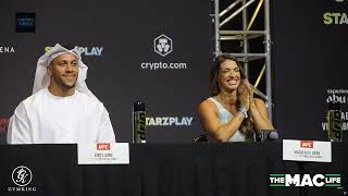 Tom Aspinall vs Ciryl Gane Press Conference Highlights🔥💪#UFC #TomAspinall #CirylGan#PressConference