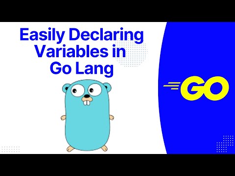 How to Declare Variables in go lang | Go | Go programming