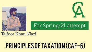 #CAF_06 || Spring - 21 || Chapter 07 ||  Income From Business (Lecture -01)