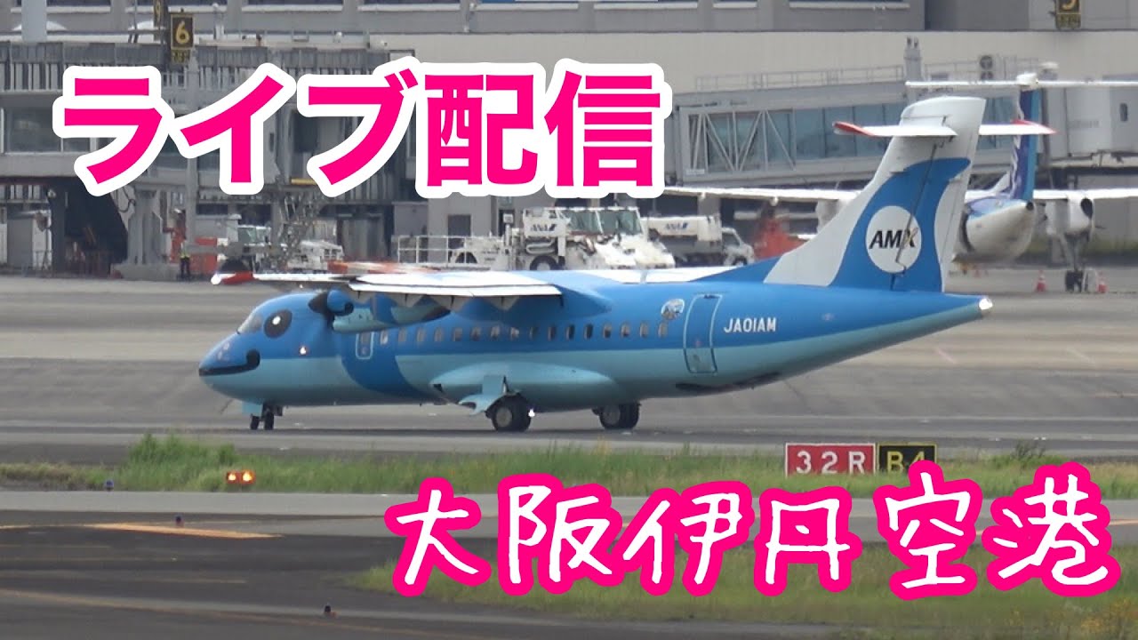 大阪伊丹空港 ライブカメラ 21 7 3 アメリカ陸軍のサイテーション 98 0006 飛行機 Live Camera Of Airport In Japan Youtube