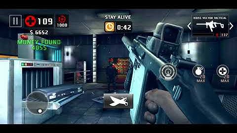 DEAD TRIGGER 2 WEAPONS SHOWCASE (SUBMACHINE GUNS #4) KRISS VECTOR TACTICAL