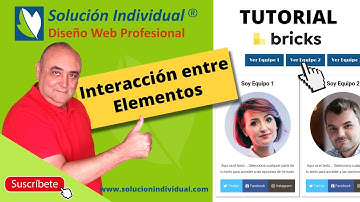 Interacciones para Mostrar y Ocultar Elementos con Bricks Builder para WordPress