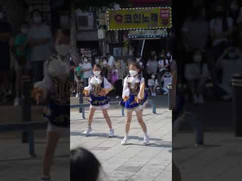 인피니티 다연 세로 직캠 좋아서하는치어리딩 홍대버스킹