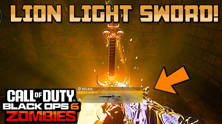 CITADELLE DES MORTS LION LIGHT SWORD FULL GUIDE! (LIGHT SWORD UPGRADE) BLACK OPS 6 ZOMBIES *NEW*