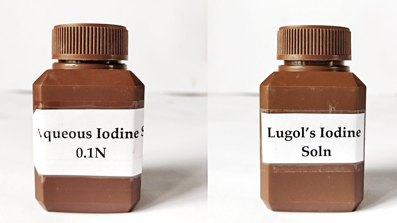 How Do You Make Lugol'S Iodine?