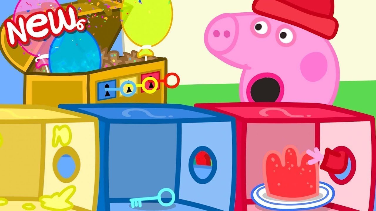 Peppa Pig Tales 🐷 Peppa Pigs Mystery Box Challenge 🐷 Peppa Pig