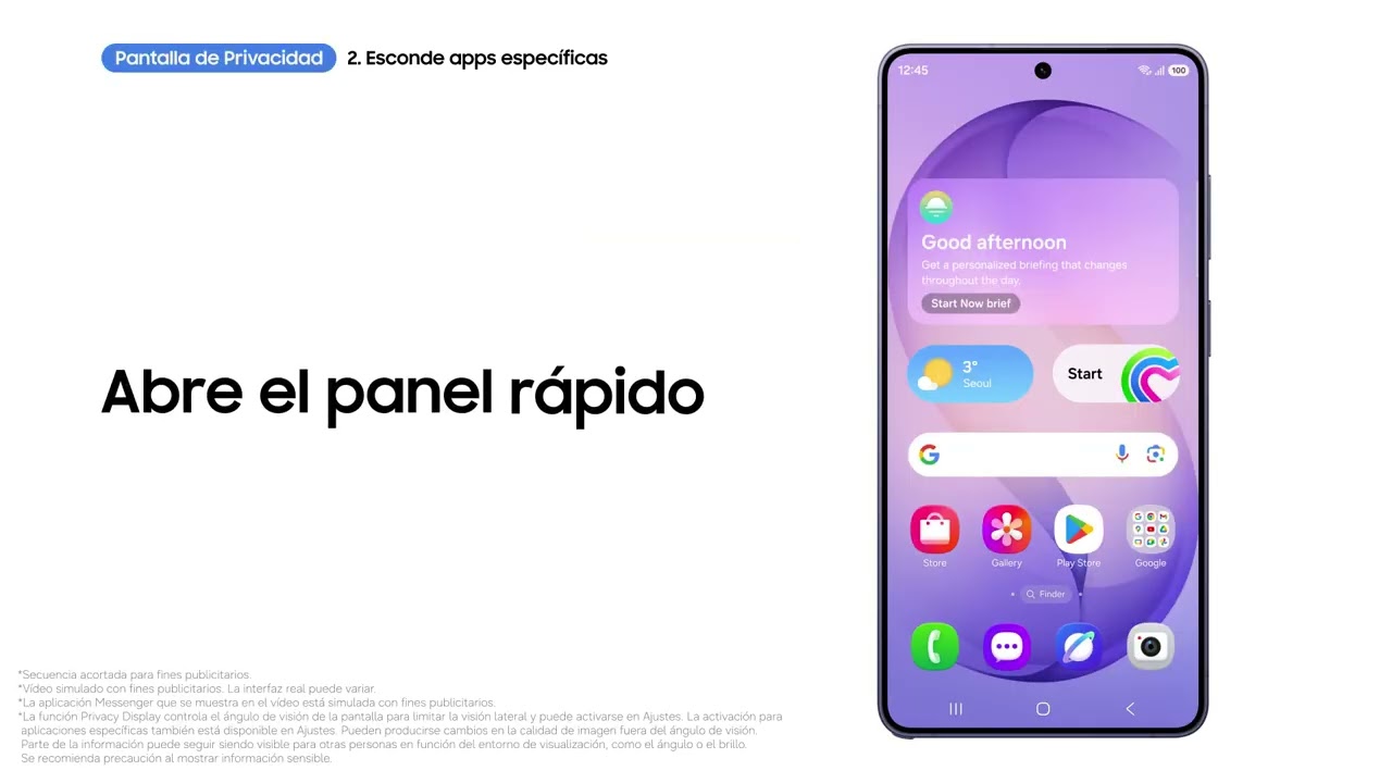 Cómo utilizar Privacy Display | Galaxy S26 Ultra | Samsung
