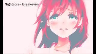 Nightcore - Breakeven