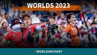 Netherlands v Mexico - recurve women team bronze | Berlin 2023 World Championships